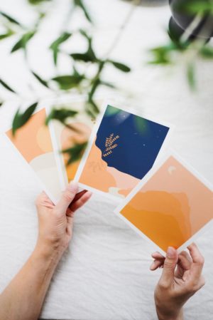 Shadows postcards - Set of 4